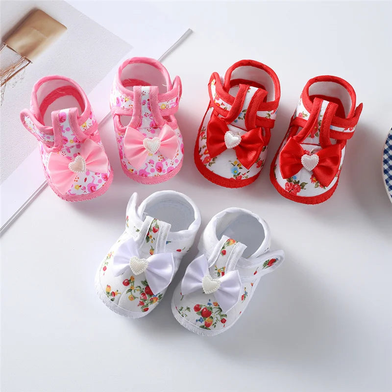 Soft Baby First Walker Shoes – Comfortable Cotton Shoes for Newborns & Infants (0-12 Months)