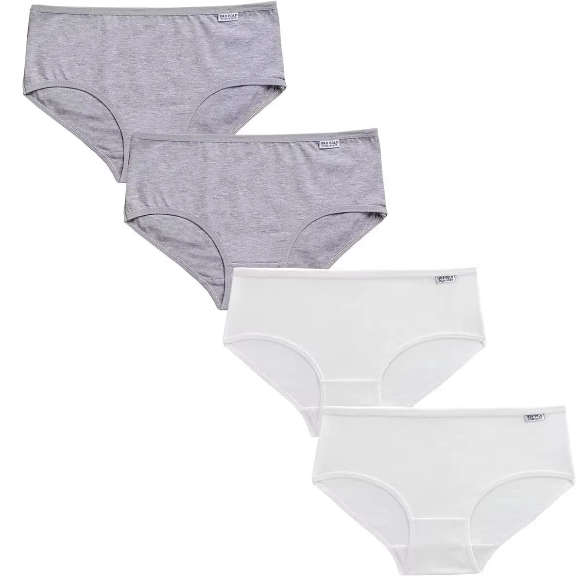 4Pc Teens Teenage Panties Kids Underwear Children Cotton Kids Girls Solid Color Puberty 10-16years