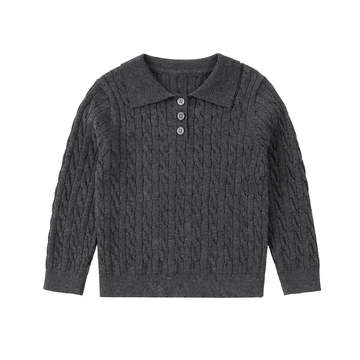 AP Herringbone Collection 2025 Autumn Stretched Girls and Boys Clothes Baby Floral Set Kids Cardigan Cableknit Polo,  #6006