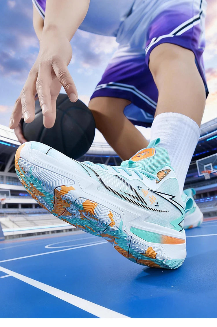 New Men Basketball Shoes Original Breathable Comfortable Non-Slip Training Sports Basketball Sneakers Shoes zapatillas hombre