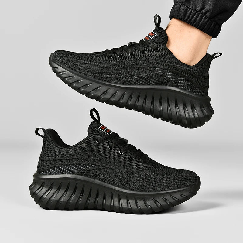 Men's Sports Shoes Breathable Walking Running Sneakers Shock-Absorbing Lightweight Non-slip Training for Men Jogging Footwear