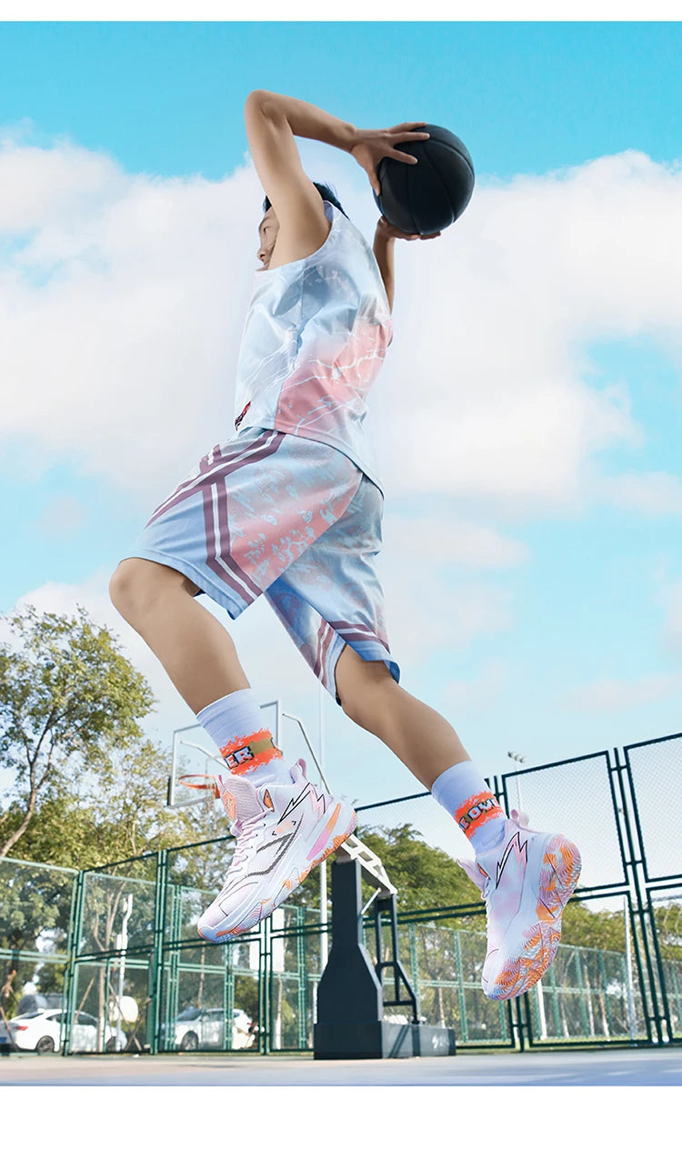 New Men Basketball Shoes Original Breathable Comfortable Non-Slip Training Sports Basketball Sneakers Shoes zapatillas hombre
